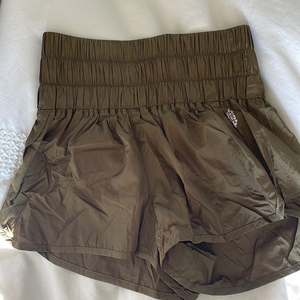 Free people high waisted hang out shorts or gym shorts